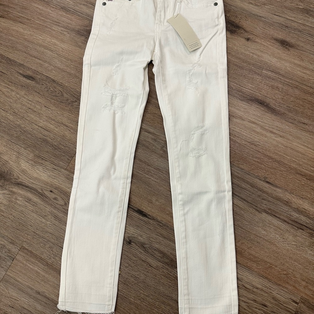 AG Adriano Goldschmied White Denim Jeans